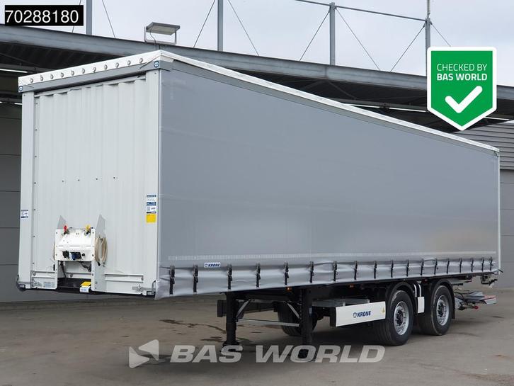 Krone SZ NEW Tailgate City Lift + Steeringaxle, Auto's, Vrachtwagens, Bedrijf, Te koop, Aanhangers en Opleggers, Overige brandstoffen