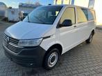 VW TRANSPORTER T6 DOUBLE CABINE 2.0 TDI 150CV 4MOTION, Auto's, 4 deurs, USB, Wit, Vierwielaandrijving