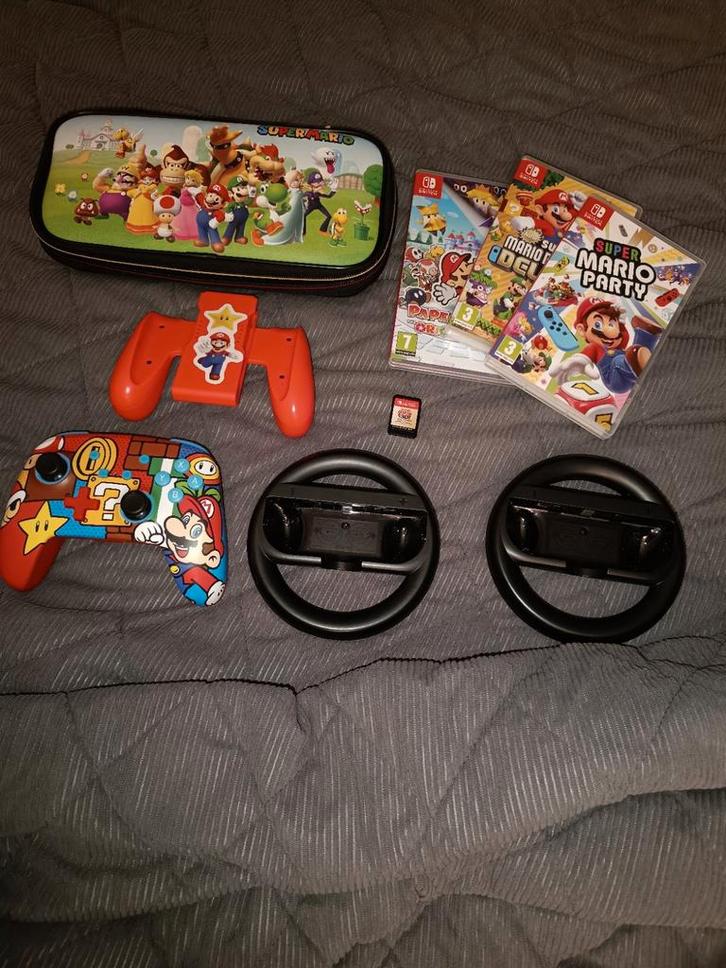 Nintendo Switch, games, controllers, andere accessoires, Consoles de jeu & Jeux vidéo, Consoles de jeu | Nintendo Switch, Utilisé