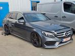 Mercedes c220d automaat Navi Led MOTORSCHADE, Auto's, Automaat, Leder, Particulier, Te koop