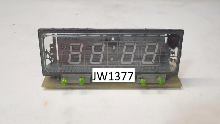 jw1377: vintage  4-LT-11, VF display met Clock IC AY-5-1230, Hobby en Vrije tijd, Elektronica-componenten, Zo goed als nieuw, Ophalen of Verzenden