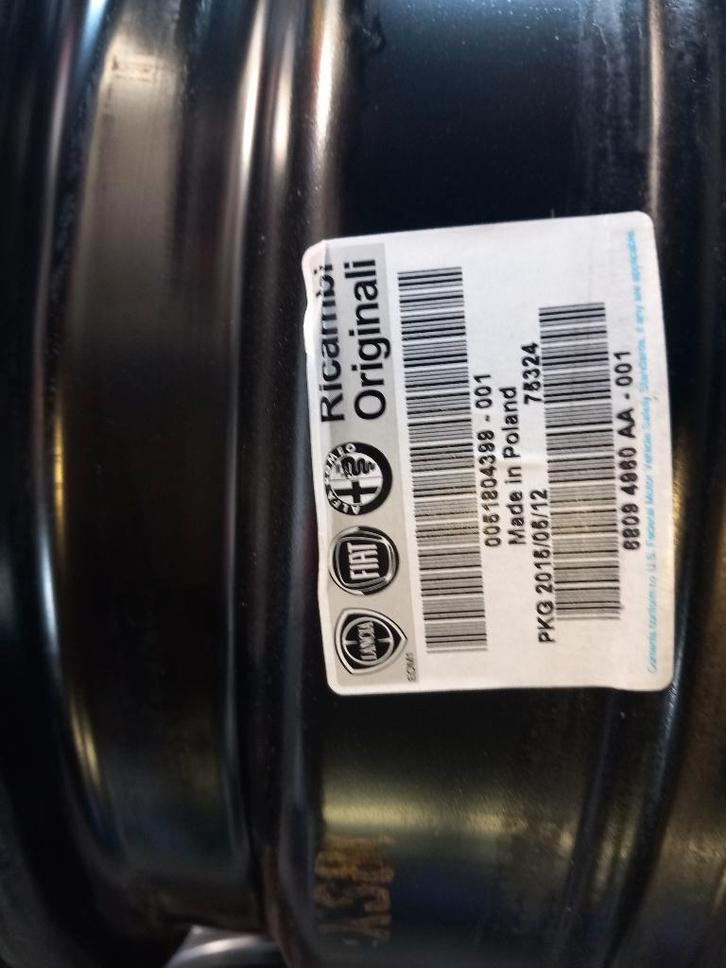 Jantes en acier pour pneus d´hiver, jantes FIAT Panda, 500, Autos : Pièces & Accessoires, Pneus & Jantes, Jante(s), 14 pouces