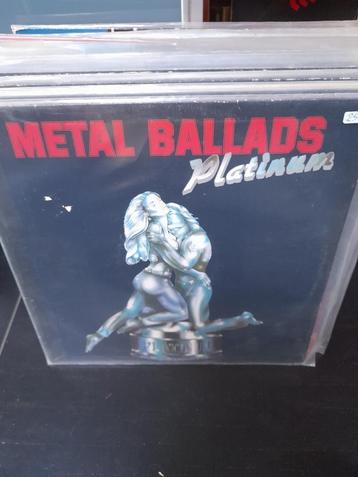 lp - various - metal ballads platinum - vak 3 beschikbaar voor biedingen