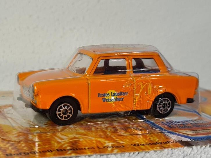 Trabant bier reclame ongeveer 1/50, Hobby en Vrije tijd, Modelauto's | 1:50, Zo goed als nieuw, Auto, Overige merken, Verzenden