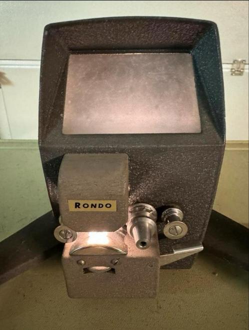 Originele RONDO 8mm video viewer / editor in werkende staat, Verzamelen, Foto-apparatuur en Filmapparatuur, Overige typen, 1960 tot 1980