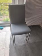 Stoelen 4 stuks, Enlèvement, Gris, Neuf