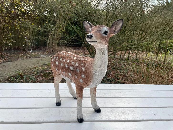 Image : Cerf, jardin, forêt, chambre de bébé, ferme, 50 cm, Jardin & Terrasse, Statues de jardin, Neuf, Animal, Synthétique, Enlèvement