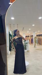 Robe de soirée noire, Robe de gala, Taille 38/40 (M), Enlèvement ou Envoi, Glamdress