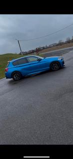 Bmw serie 1, Auto's, BMW, Blauw, Alcantara, 5 zetels, 3 cilinders