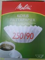 250 x Korf koffie filters maat 250/90 filterpapier, Nieuw, 10 kopjes of meer, Overige typen, Ophalen of Verzenden