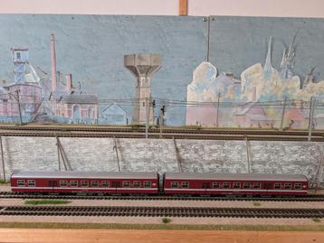 NMBS SNCB | Lima M4 Rijtuigen B11 Bordeaux | NEM koppeling beschikbaar voor biedingen
