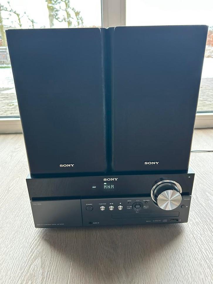 Sony CMT-MX500i Audiosysteem met CD en iPod Dock, Audio, Tv en Foto, Stereoketens, Zo goed als nieuw, Cd-speler, Sony, MP3-aansluiting