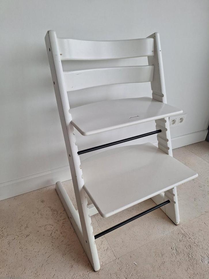 Stokke Tripp Trapp stoel + babyset + tafelblad, Enfants & Bébés, Chaises pour enfants, Enlèvement
