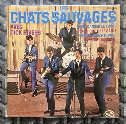 33 tours Les Chats Sauvages avec Dick Rivers de 1977, CD & DVD, Vinyles | Rock, Utilisé, Rock and Roll, Enlèvement ou Envoi