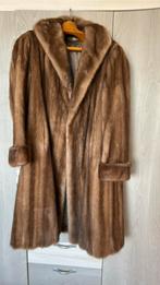 Mantel vison allongé. Lengte 113cm. Maat 44/46. 3x gedragen., Kleding | Dames, Ophalen, Zo goed als nieuw, Maat 42/44 (L)