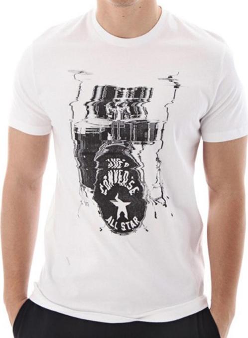 Converse All Star T-shirt Wit Maat S (t shirt tshirt ), Kleding | Heren, T-shirts, Nieuw, Maat 46 (S) of kleiner, Wit, Ophalen of Verzenden