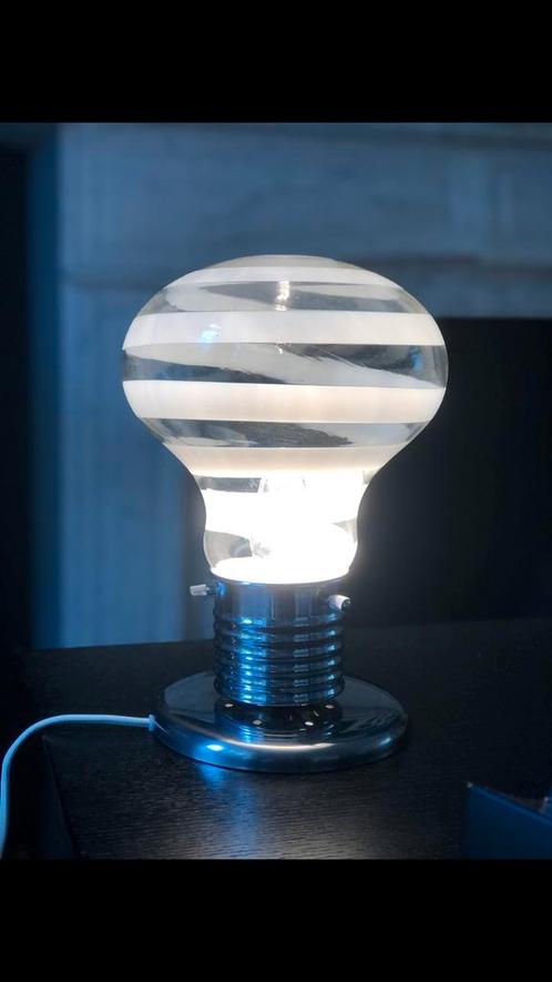 Lampe globe vintage en verre de Murano, Antiek en Kunst, Kunst | Designobjecten, Ophalen