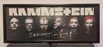 Rammstein poster 1997 Sehnsucht in mat zwarte kader, Verzamelen, Ophalen, Met lijst, Deurposter of groter, Rechthoekig Liggend