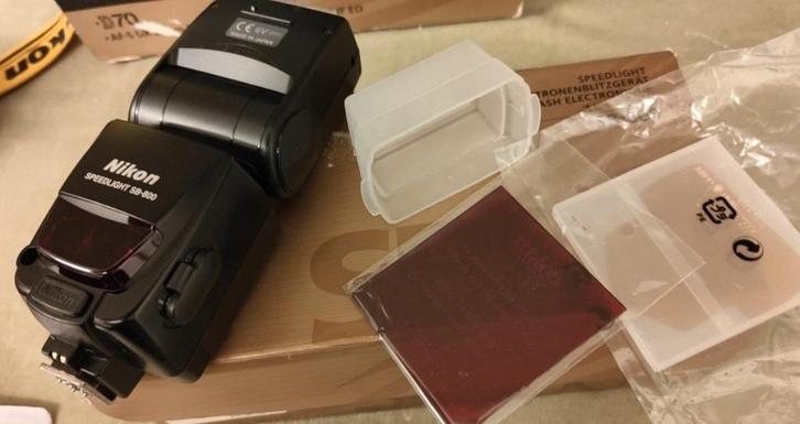Nikon Autofocus Flitser SB-800., Audio, Tv en Foto, Foto | Flitsers, Zo goed als nieuw, Nikon, Kantelbaar, Ophalen of Verzenden