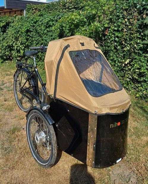 Bakfiets Nihola family zo goed als nieuw!!!, Fietsen en Brommers, Fietsen | Bakfietsen, Zo goed als nieuw, Ophalen