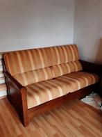 Bank + twee fauteuils Jacques Leleu collectie, Ophalen, Hout, Gebruikt, Jacques Leleu