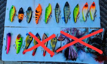 Jerkbaits swimbaits shads softbaits beschikbaar voor biedingen