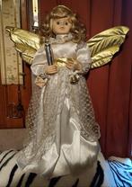Kerstpop engel met verlichting te koop., Ophalen of Verzenden