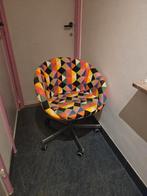 kleurrijke bureaustoel Ikea, Ophalen, Gebruikt, Bureaustoel