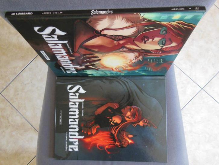 Lot BD Salamandre 1 à 2 EO Série complète, Boeken, Stripverhalen, Zo goed als nieuw, Ophalen of Verzenden