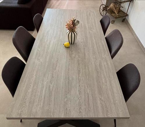 Interieur, Huis en Inrichting, Tafels | Eettafels, Gebruikt, 100 tot 150 cm, 150 tot 200 cm, Vijf personen of meer, Rechthoekig