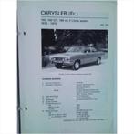 Chrysler 160 180 Vraagbaak losbladig 1970-1975 #1 Nederlands, Boeken, Auto's | Boeken, Gelezen, Ophalen of Verzenden