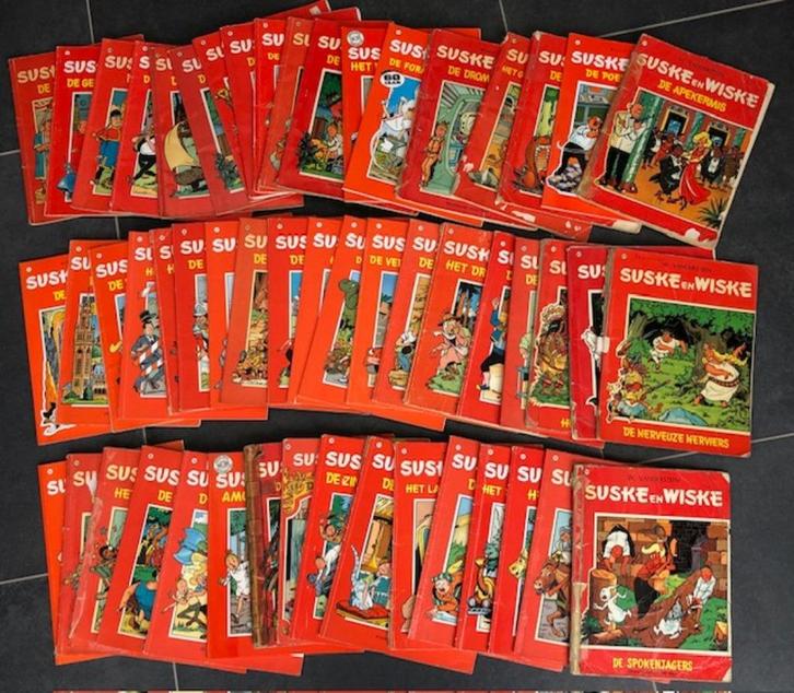 53 x SUSKE en WISKE (1960-2007): 1 € per stuk, Boeken, Stripverhalen, Gelezen, Meerdere stripboeken, Ophalen of Verzenden