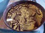 vintage metalen  bier plateau dienblad zulte als nieuw, Ophalen of Verzenden, Zo goed als nieuw