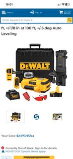 Laser pro dewalt, Doe-het-zelf en Bouw, Ophalen, Zo goed als nieuw