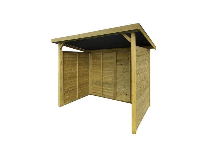 Open tuinberging Brest (NIEUW), Tuin en Terras, Bergingen en Tuinkasten, Nieuw, Fietsenberging, Hout, Ophalen