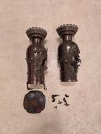 Vases japonais anciens (bronze), Antiquités & Art, Enlèvement, Bronze