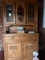 Mooie houten kast, in goede staat, Huis en Inrichting, Kasten | Boekenkasten, Ophalen, 100 tot 150 cm, Met deur(en), Eikenhout