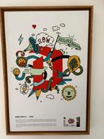 Duvel kader manuel murillo, Verzamelen, Ophalen, Zo goed als nieuw, Reclamebord, Plaat of Schild, Duvel