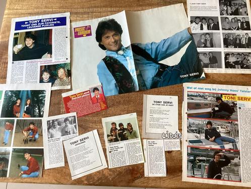 Knipsels TONY SERVI ✂️📰🗞️, Verzamelen, Muziek, Artiesten en Beroemdheden, Zo goed als nieuw, Verzenden