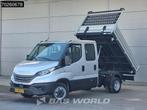 Iveco Daily 35C21 3 zijdige Kipper Dubbel Cabine 210PK 3.0L, Auto's, Bestelwagens en Lichte vracht, Stof, Euro 6, 4 cilinders