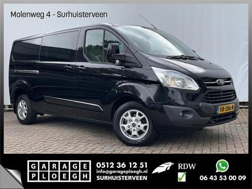 Ford Transit Custom 2.2 TDCI L2H1 5-Pers Dubbele Cabine Lang, Autos, Camionnettes & Utilitaires, Entreprise, ABS, Air conditionné