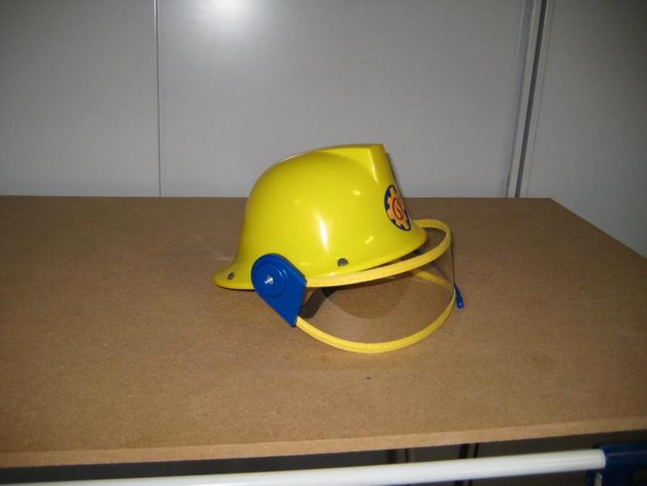 Sam's brandweerhelm met microfoon, Kinderen en Baby's, Carnavalskleding en Verkleedspullen, Zo goed als nieuw, Jongen of Meisje