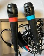 Singstar microfoons met Usb aansluiting Sony Playsation, Games en Spelcomputers, Ophalen of Verzenden, Gebruikt, Microfoon