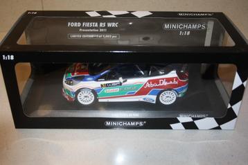 1/18 Minichamps Ford Fiesta RS WRC 2011 rally. beschikbaar voor biedingen