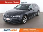 Audi A4 2.0 TDI Sport ultra (bj 2018, automaat), Auto's, Gebruikt, A4, Zwart, Leder