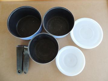 Casserole Tefal Ingenio - lot de 3 - Bleu beschikbaar voor biedingen