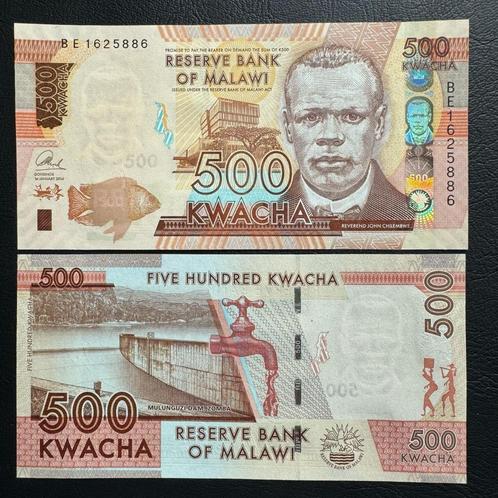 Malawi - 500 Kwacha 2014 - P66 - UNC - 1013(21), Postzegels en Munten, Bankbiljetten | Afrika, Los biljet, Overige landen, Ophalen of Verzenden
