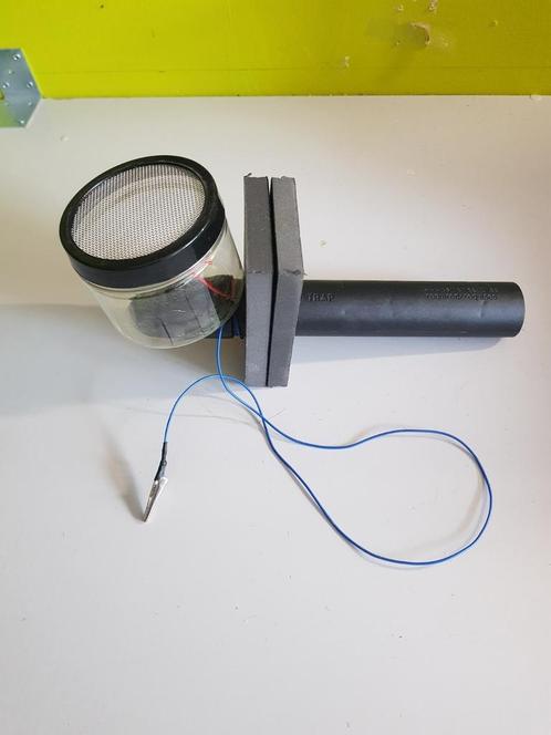 statisch gras applicator, werkt op batterijen 2xAA, Hobby en Vrije tijd, Modelbouw | Figuren en Diorama's, Zo goed als nieuw, Ophalen of Verzenden