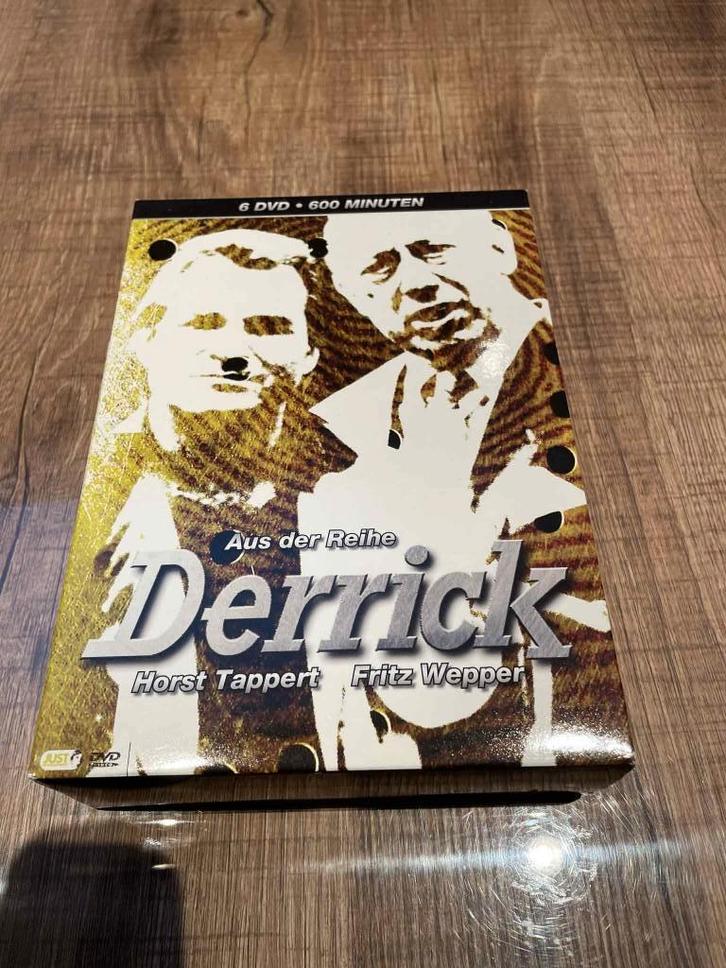 Derrick - Krimmi serie in luxe dvd-verzamelbox, Cd's en Dvd's, Dvd's | Thrillers en Misdaad, Zo goed als nieuw, Detective en Krimi