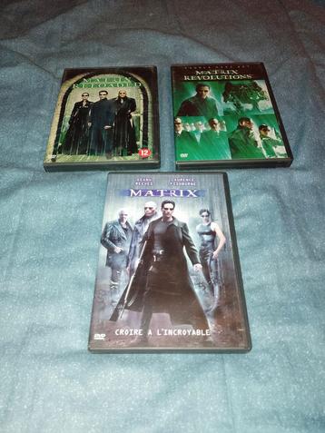 Te koop op dvd de Kanu Reeve Matrix-trilogie  beschikbaar voor biedingen
